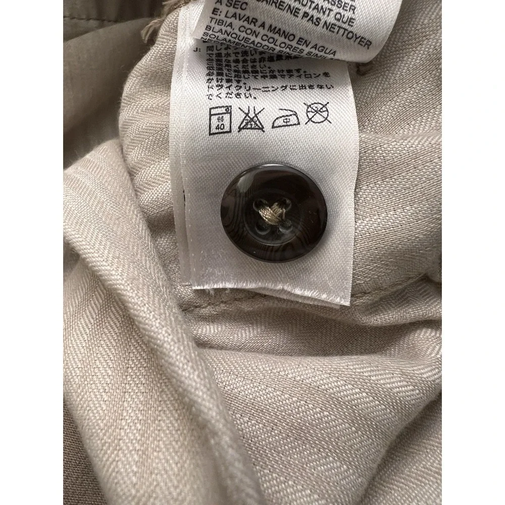 The North Face Mens 38 Regular Khaki California Heritage Chino Pants Tan Stretch